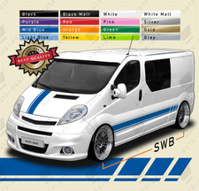 SIDE STRIPES BONNET DECALS For