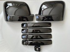 GLOSS BLACK WING MIRROR 4 DOOR
