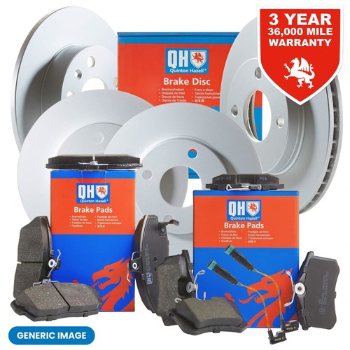 Front rear brake discs - discs, &