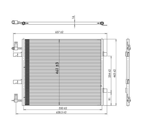 Drivetec con0043 condenser - con0043,