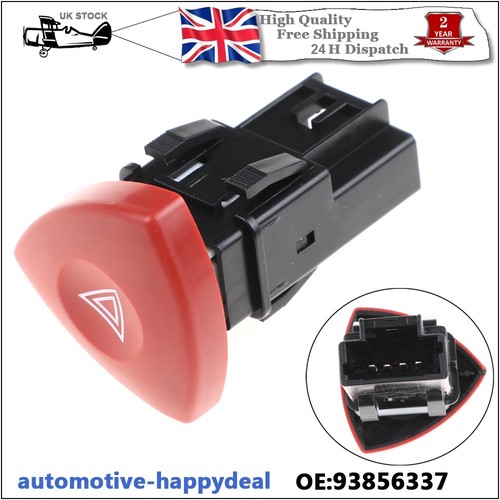 Hazard warning switch button - warning,