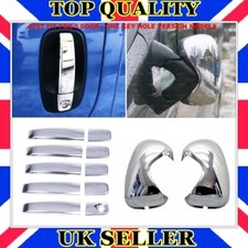 Chrome Mirror Cover 2 pcs + 5